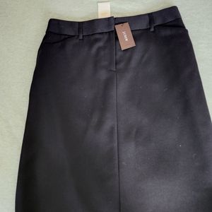 J CREW WOOL PENCIL SKIRT front Zip size 8